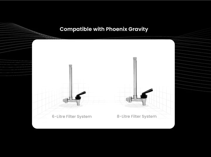 Vision Tap for Premium Stainless Steel Gravity Water Filter