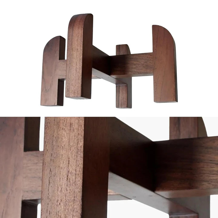 Teak Wood Stand For Stainless Steel Gravity Water Filter