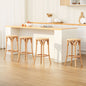 Artiss 4x Bar Stoosl Rattan Seat Wooden - Furniture > Bar Stools & Chairs > Massage Chairs