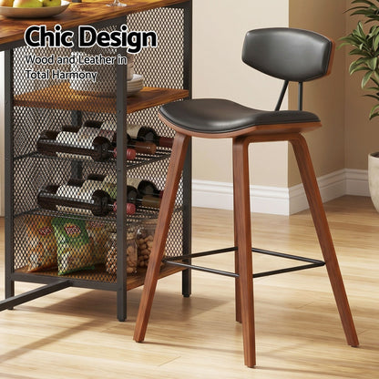 3Pcs Bar Table and Stools Set Dining Table Solid Wood Kitchen Chairs Cafe Pub