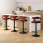 Artiss 4x Bar Stools Gas Lift Faux Leather Furniture > Bar Stools & Chairs > Table & Bar Stools