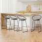 Artiss 4x Bar Stools Padded Seat Metal - Furniture > Bar Stools & Chairs > Table & Bar Stools