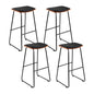 Artiss 4x Bar Stools Leather Padded Metal Furniture > Bar Stools & Chairs > Table & Bar Stools