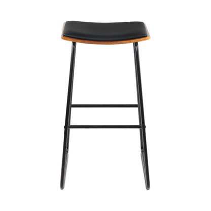 Artiss 4x Bar Stools Leather Padded Metal Furniture > Bar Stools & Chairs > Table & Bar Stools