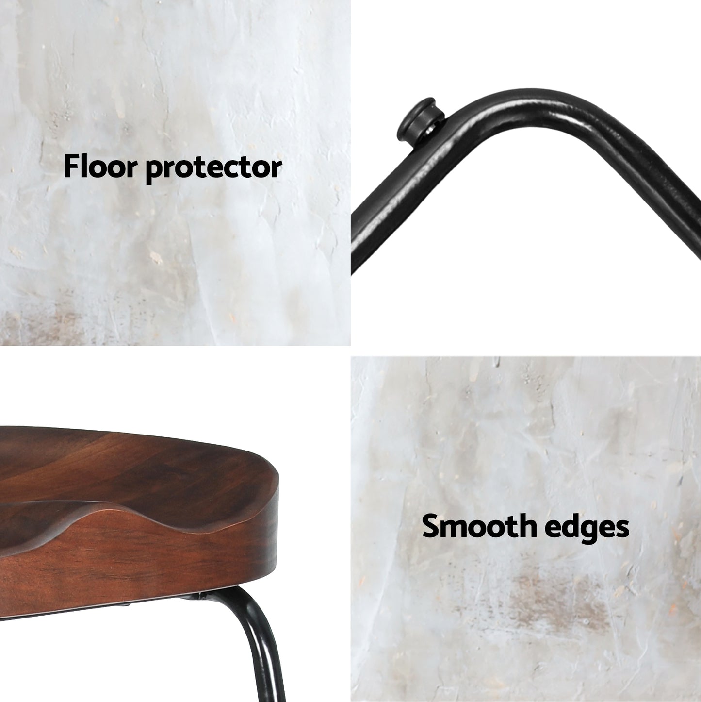Artiss 4x Bar Stools Tractor Seat 65cm - Furniture > Bar Stools & Chairs > Table & Bar Stools
