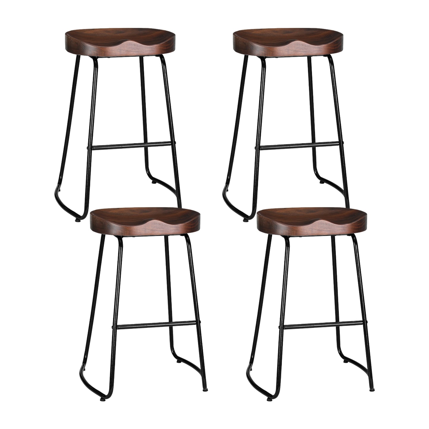 Artiss 4x Bar Stools Tractor Seat 65cm - Furniture > Bar Stools & Chairs > Table & Bar Stools