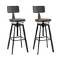 Artiss Bar Stools Kitchen Counter Chairs Vintage Metal Chairs x2