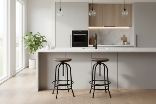 Bar Stools Adjustable Wood Chairs