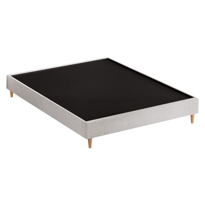 Artiss Bed Frame Queen Size Beige ZORA - Furniture > Bedroom > Beds & Bed Frames