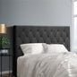 Artiss Bed Head Headboard Double Size Fabric - CAPPI Charcoal - Furniture > Bedroom > Headboards