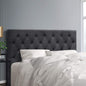 Artiss Bed Head Headboard Queen Size Fabric - CAPPI Charcoal - Furniture > Bedroom > Headboards