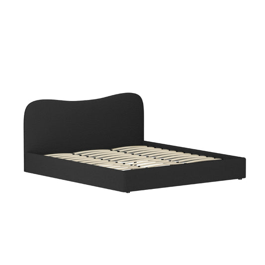 Artiss Bed Frame King Size Boucle DARA - Furniture > Bedroom > Beds & Bed Frames