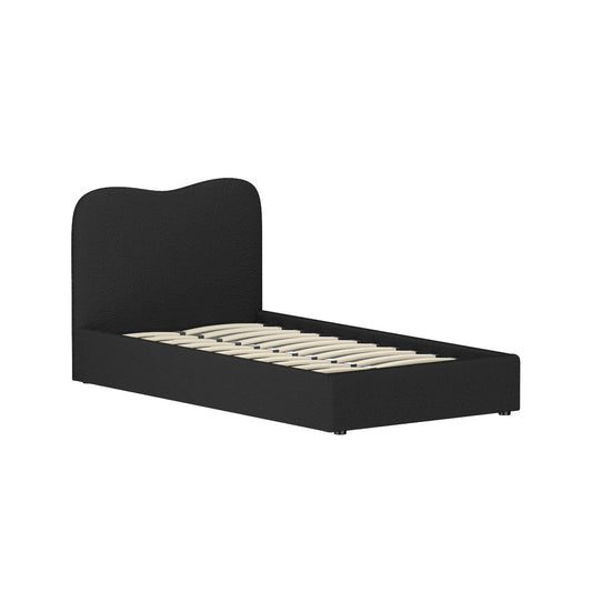 Artiss Bed Frame King Single Size Boucle DARA - Furniture > Bedroom > Beds & Bed Frames