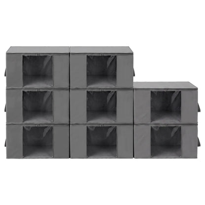 Blanket Storage Bags Box X8 Clothes Quilt Container 84L Organiser Grey