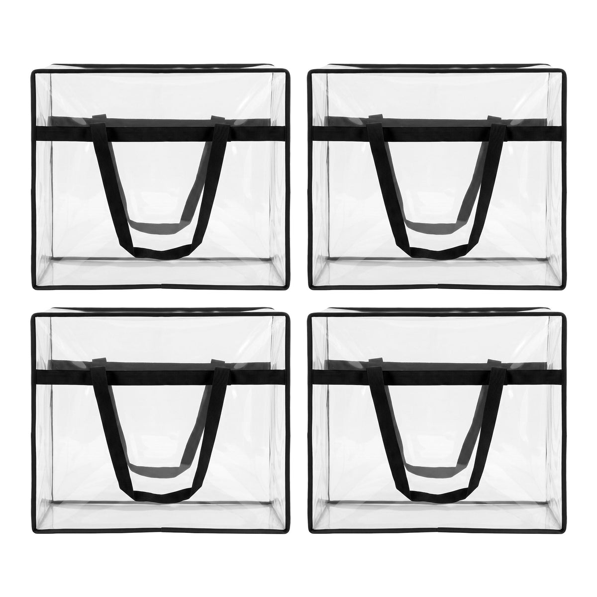 Blanket Storage Bags 4Pcs 40L PVC Box Clothes Doona Moving Organiser