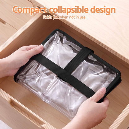 Blanket Storage Bags 4Pcs 40L PVC Box Clothes Doona Moving Organiser