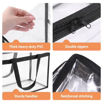 Blanket Storage Bags 8Pcs 40L PVC Box Clothes Doona Moving Organiser
