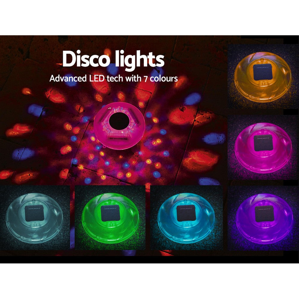 Bestway Solar Float Lamp LED Lamps Multi Color Float For Pool Pools - Home & Garden > Pool & Accessories > Swimming