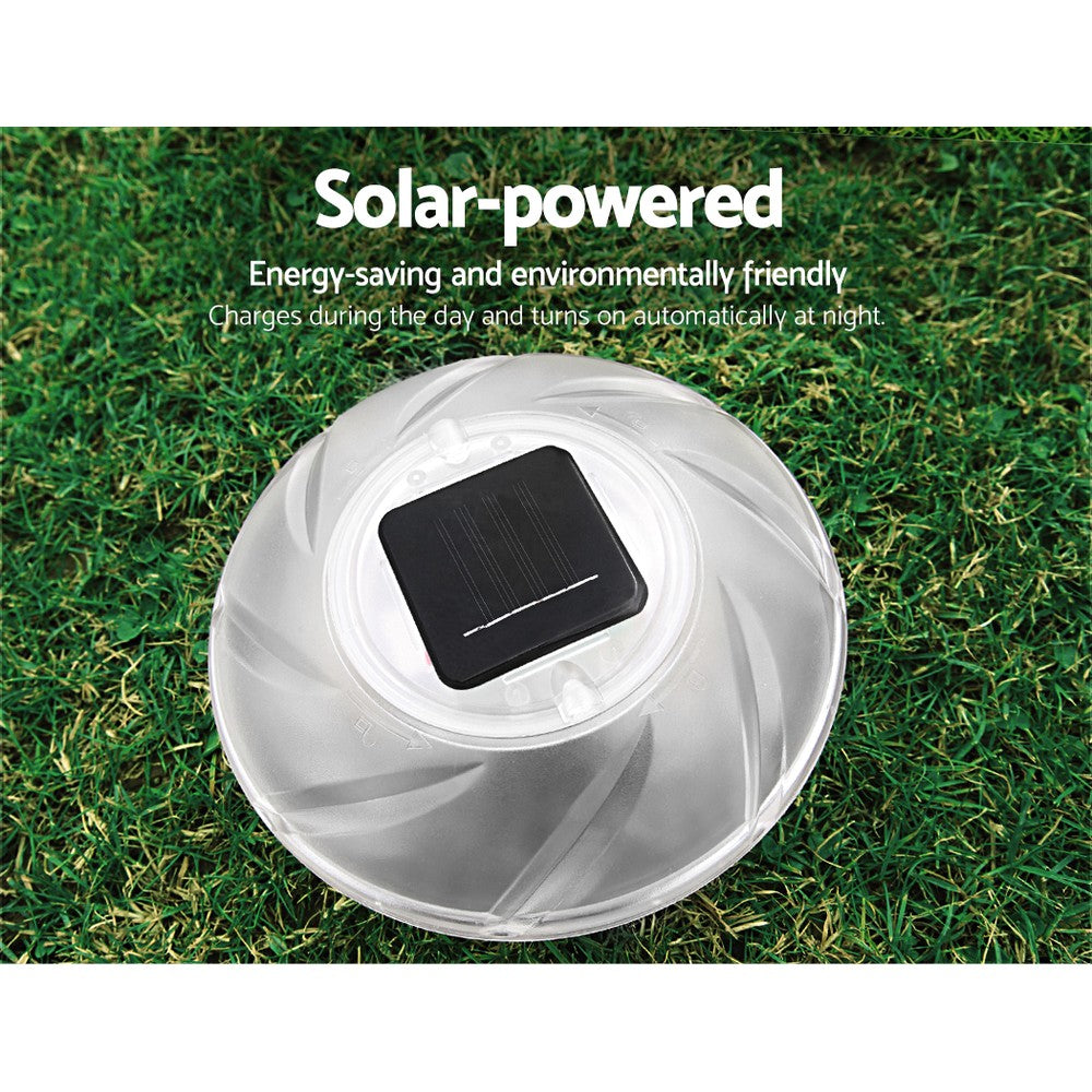 Bestway Solar Float Lamp LED Lamps Multi Color Float For Pool Pools - Home & Garden > Pool & Accessories > Swimming