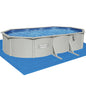 Bestway Swimming Pool 610 x 366cm Steel Frame Round Pool Set w/ Filter Ladder - Home & Garden > Pool & Accessories >