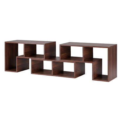 Modular TV Stand 3 Piece Entertainment Unit Adjustable Bookcase Shelf