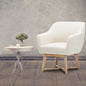 Armchair Tub Chair Beige Aston - Furniture > Bar Stools & Chairs > Arm Chairs & Recliners