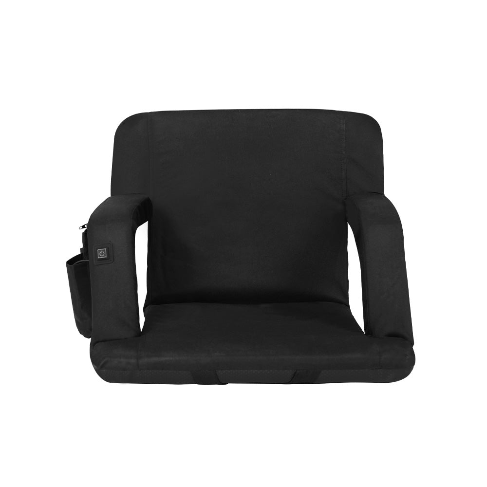 Artiss Lounge Sofa Bed With Armrest Heated Floor Recliner Futon Couch Folding Chair Cushion - Furniture > Bar Stools &