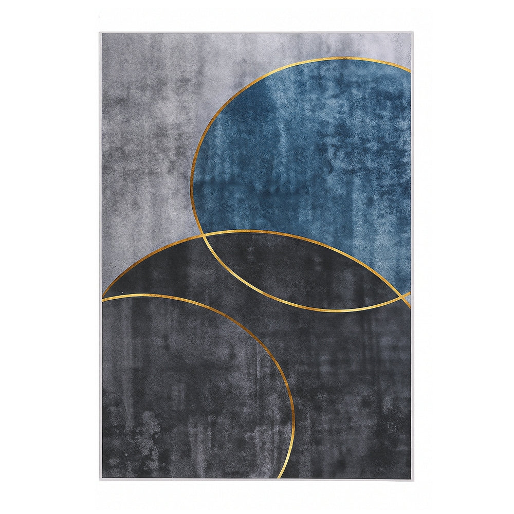 Washable Floor Rug 240X340cm Large Geometric Area Rug Modern Floor Carpet