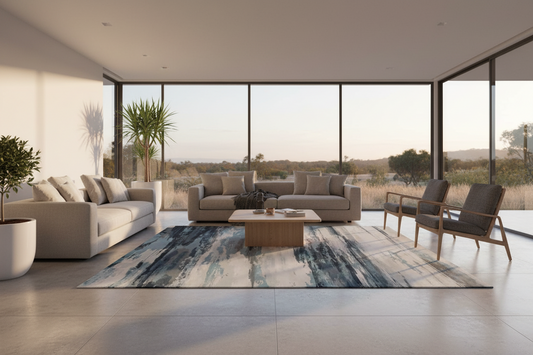 Rug 200x290cm Area Washable Mat Large Carpet Soft Short Pile Poca