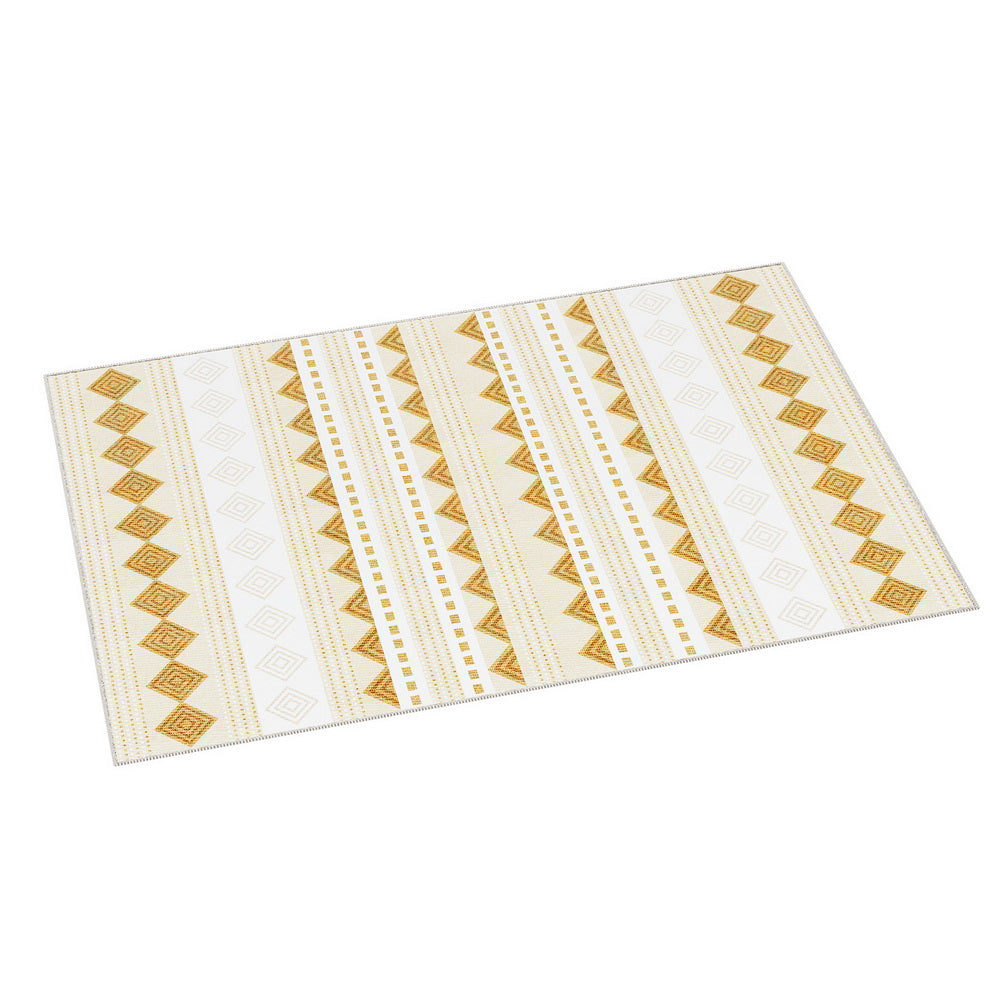 Artiss Rug 200x290cm Area Rug Washable Mat Large Carpet Soft Short Pile Ella - Home & Garden > Rugs > Floor Rugs