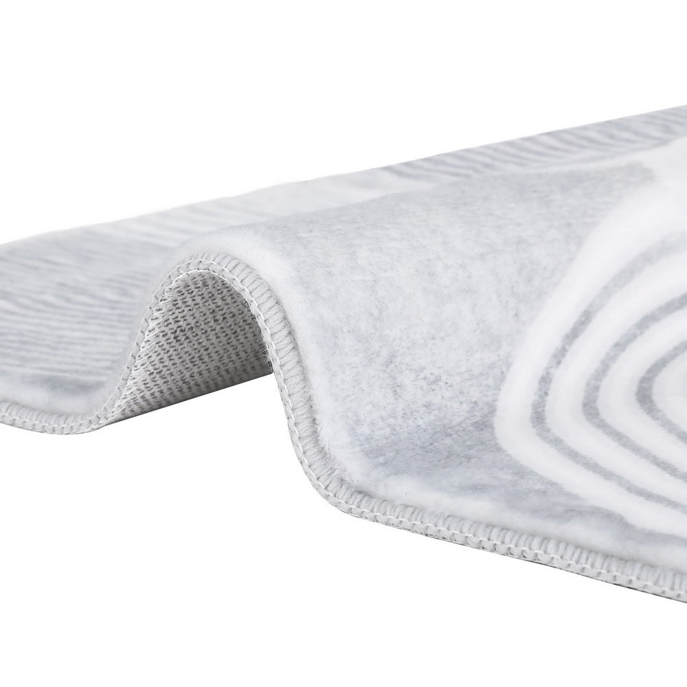Artiss Rug 120x160cm Area Rug Washable Mat Large Carpet Faux Rabbit Fur Cyril - Home & Garden > Rugs > Floor Rugs