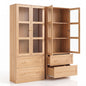 Buffet Sideboard Cabinets X2 180cm Hutch Storage Kitchen Drawer Door Wood