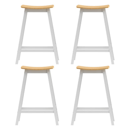 Artiss 4x Bar Stools Wooden Chairs Oak - Furniture > Bar Stools & Chairs > Massage Chairs