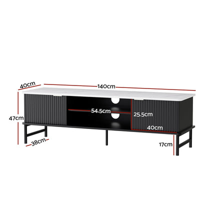Artiss TV Cabinet Entertainment Unit Stand Storage 140CM - Furniture > Living Room > TV Units