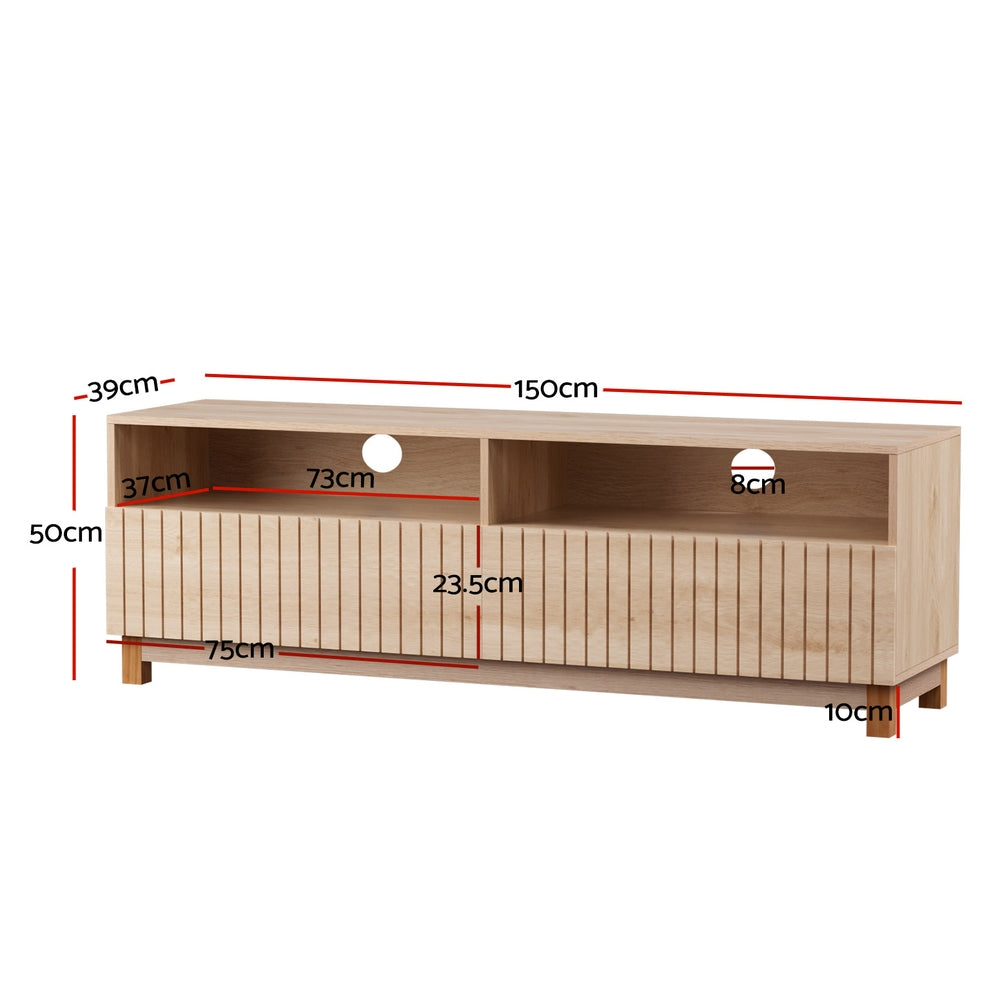 Artiss TV Cabinet Entertainment Unit Stand 150CM - Furniture > Living Room > TV Units