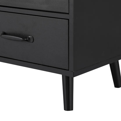 Artiss Buffet Sideboard Double Doors - Black - Furniture > Dining > Buffets & Sideboards