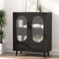 Artiss Buffet Sideboard Double Doors - Black - Furniture > Dining > Buffets & Sideboards