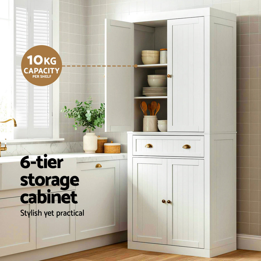 Buffet Sideboard Cupboard Cabinet White