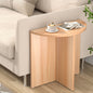 Artiss Coffee Table Semi-circle 48CM Pine Elva - Furniture > Living Room > Coffee Tables