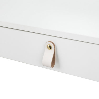 Artiss Dressing Table Floating LED White Daphne Furniture > Bedroom > Dressing Vanity & Dressing Tables