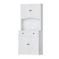 Buffet Sideboard Hutch Cabinet - BEINI White