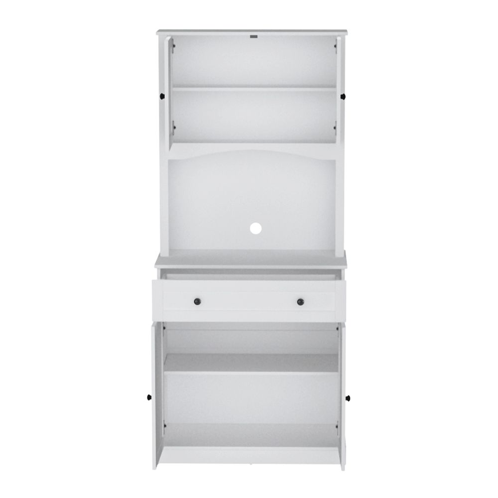 Buffet Sideboard Hutch Cabinet - BEINI White