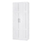 2 Door Buffet Sideboard Cupboard Cabinet Pantry White