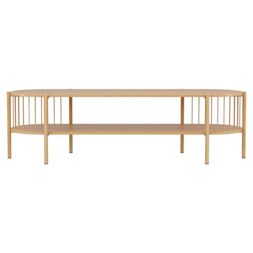 Artiss TV Unit Entertainment Unit Storage Shelf 148cm Pine - Furniture > Living Room > TV Units