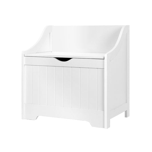 Keezi Kids Toy Box Chest Children Storage Clothes Toys Organiser Square - Baby & Kids > Kid’s Furniture