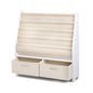 Keezi 4 Tiers Kids Bookshelf Magazine Rack Children Bookcase Organiser Drawer - Baby & Kids > Kid’s Furniture