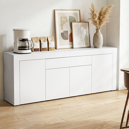 Buffet Sideboard Cabinet 180cm Cupboard Pantry Storage Drawer White DANA