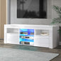 Artiss Entertainment Unit TV Cabinet LED 145cm White Angus - Furniture > Living Room > TV Units