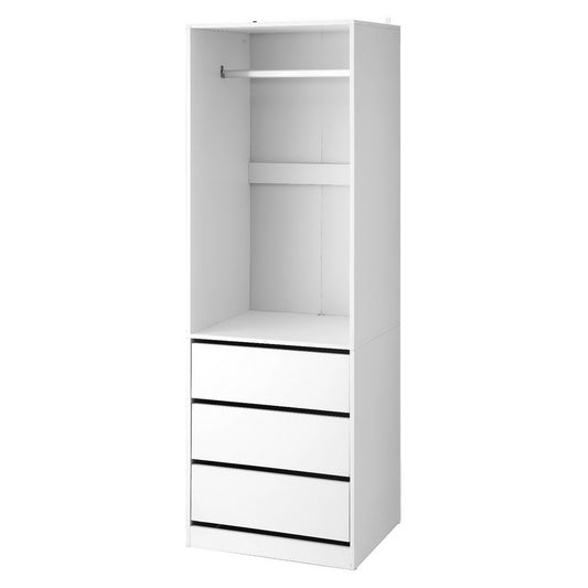 Artiss Wardrobe Clothes Closet Storage Organizer White - Home & Garden > Storage > Clothing & Wardrobe Storage