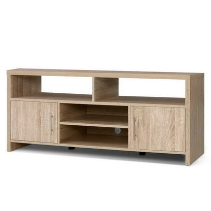 Artiss TV Cabinet Entertainment Unit 140cm Oak Ken - Furniture > Living Room > TV Units